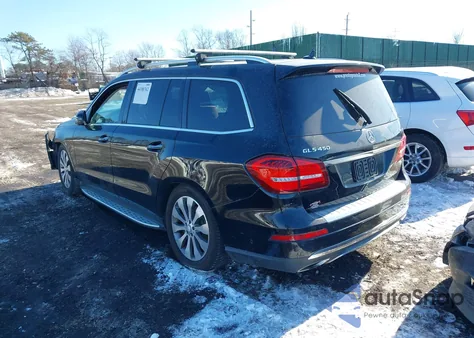 2017 Mercedes-Benz Gls 450 4Matic из США, поврежденный, VIN 4JGDF6EE2HA842167